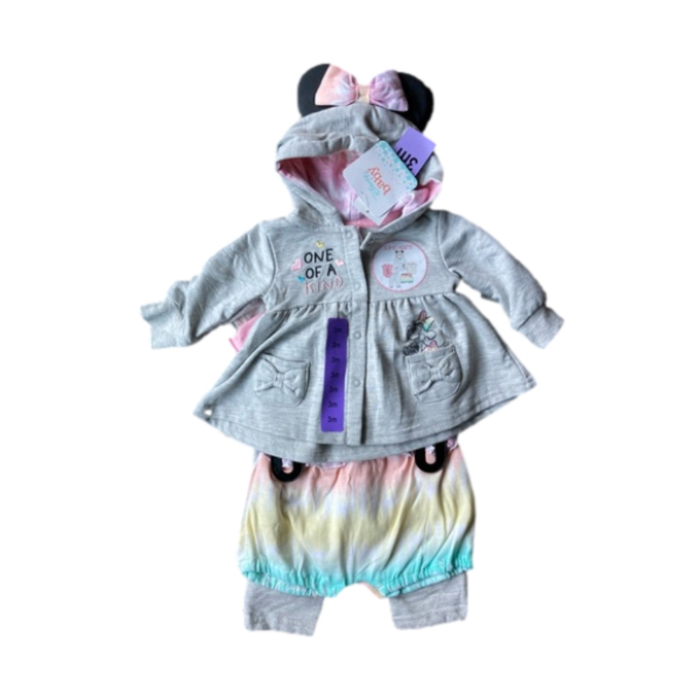 Minnie Mouse Baby Girl Outfit 3 Months NWT